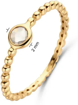 Produktbild von Jackie Gold JKR22.217 Damenring, Ringgröße:54