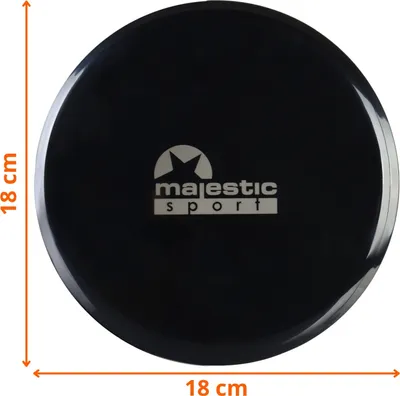 Produktbild von Majestic Sport SCHIEBESCHEIBEN SCHIEBEÜBUNGSPADS 2 STÜCK
