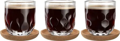 Produktbild von LEONARDO 055191, Transparent, Glas, Rund, 3 Stück(e), 220 ml, 80 mm