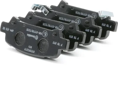 Produktbild von BREMBO Bremsbeläge Satz Hinten für SUBARU FORESTER (SG) P 78 011