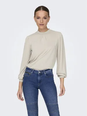 Immagine prodotto di Only Free Life Camicetta a maniche lunghe Beige XL Donna Beige XL