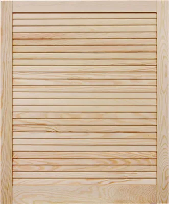 Produktbild von ben+camilla.com geschlossene Lamellentür 71,7x59,4cm Massivholz Kiefer
