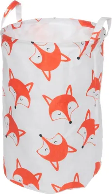 Obrázok produktu pre Textilný kôš s držadlami FOXY, Ø 34 x 50 cm