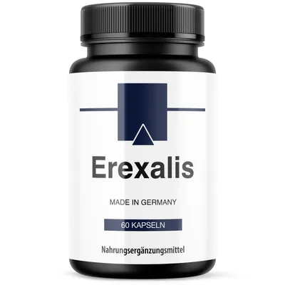 Produktbild von Erexalis Kapseln | Mit Maca, L-Arginin und L-Citrullin | Einfache Anwendung | 60 Kapseln