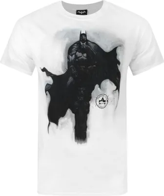 Produktbild von Arkham City Herren Batman Tower T-Shirt NS4079 (S) (Weiß)