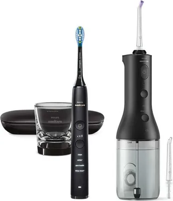 Immagine prodotto di Philips HX3866/43 - Spazzolino elettrico e irrigatore orale - Nero