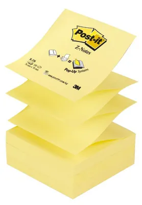 Obrázok produktu pre Poznámkové bloky Post-it - Z - žlté / 100 lístkov