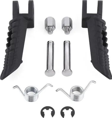 Produktbild von Frontfußstreue Fußstifte für Suzuki GSXR600 GSXR750 GSXR1000 Schwarz