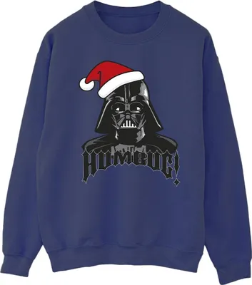 Produktbild von Star Wars - "Episode IV: A New Hope Humbug" Sweatshirt für Herren BI46026 (L) (Marineblau)