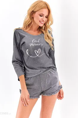 Produktbild von Taro-Judyta-Pyjama – grau