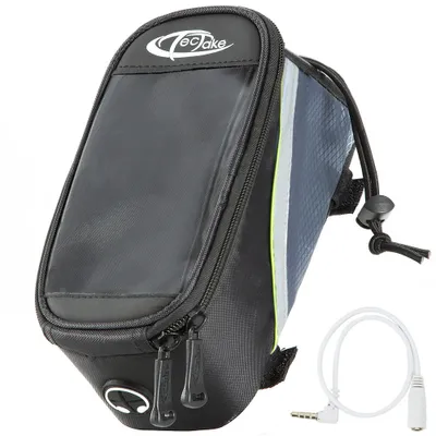 Produktbild von tectake® Fahrradtasche mit Rahmenbefestigung Zusätzliche Spannseil-Sicherung