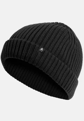 Produktbild von Odlo Merino Warm Heavy Knit Mütze Schwarz  Herren,Damen Schwarz One Size
