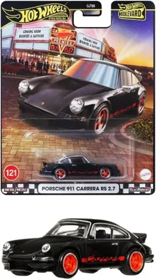 Immagine prodotto di HOT WHEELS PREMIUM Porsche 911 Carrera RS 2.7 nero BOULEVARD JBL19