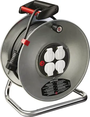 Produktbild von Brennenstuhl, Kabeltrommel Sk Garant 290, 50m H05VV-F 3G1.5 Schwarz