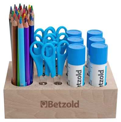 Produktbild von Betzold Holzaufsteller, gefüllt