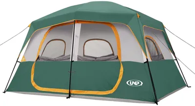 Produktbild von Zelt für 4 Personen, ideal zum Camping, mit einfachem Aufbau