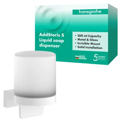 Immagine prodotto di hansgrohe AddStoris S Distributeur de lotion, 41765700, 41765700
