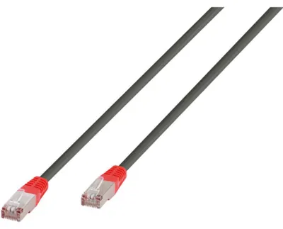 Produktbild von ViVanco™PB CC N5 20 6, 2 m, Cat6, F/UTP (FTP), RJ-45, 12 x RJ-45, Grau