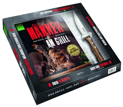 Produktbild von Männer am Grill - Das Buch, das Mann braucht!