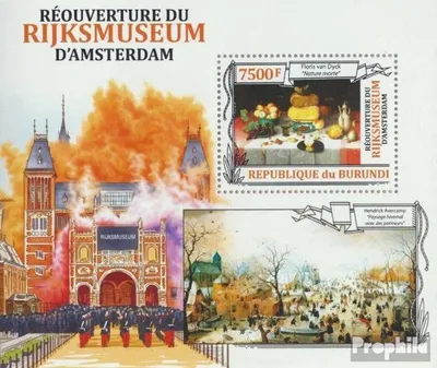 Produktbild von Briefmarken Burundi 2013 Mi Block 357 (kompl. Ausgabe) postfrisch Reichsmuseum