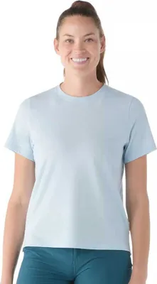 Immagine prodotto di Maglietta Smartwool Perfect Crew Kurzarm Blau M Frau Blau M