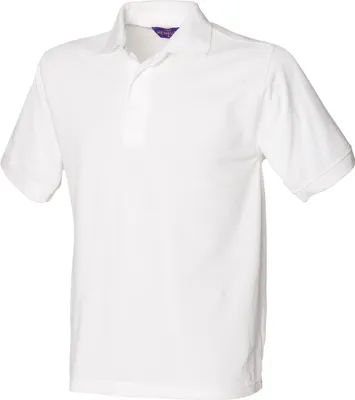 Produktbild von Henbury Herren Polo-Shirt, Kurzarm RW625 (S) (Weiß)