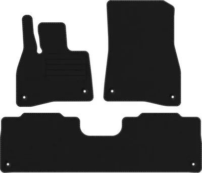 Zdjęcie produktu dla Welurowe dywaniki samochodowe do MERCEDES EQS X296 od 2022 ECO