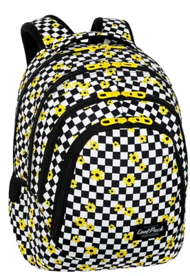 Obrázek produktu pro Batoh CoolPack Drafter Chess Flow Youth - stylový společník pro každou příležitost! Ideální do školy i na každý den, s originálním designem a špičkovou funkčností.