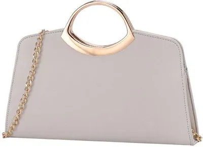 Zdjęcie produktu dla Wegańska torebka w kolorze beżowym, model crossbody