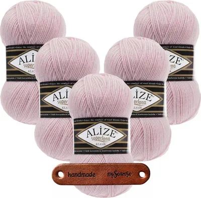 Produktbild von 5 x ALIZE Superlana Klasik 161 mit Label