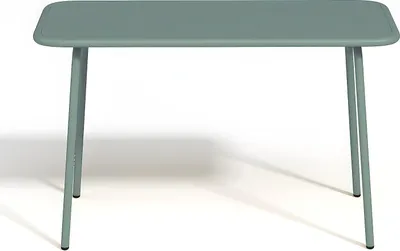 Produktbild von Gartentisch für Kinder aus Metall in grüner Farbe POPAYAN