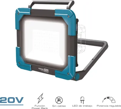 Immagine prodotto di Lampada da lavoro a LED 20 V, 2500 lumen (senza batteria e caricabatterie)