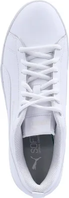 Obrázek produktu pro PUMA Smash v2 Leather, Ženy, Dospělý, Módní tenisky, Bílá, Jednobarevný, Zavazovací zapínání