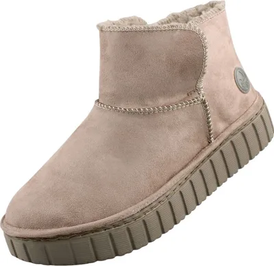 Zdjęcie produktu dla Damskie buty za kostkę Rieker sznurowane beżowe