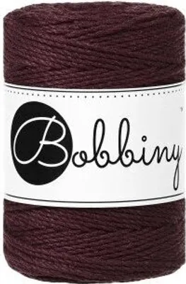 Produktbild von Bobbiny 3PLY Macrame Rope 1,5 mm 100 m Burgundy Schnur