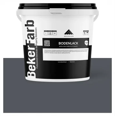 Produktbild von Acrylfarbe für Pflastersteine und Beton, Bekerfarb, Graphitgrau, 1 Liter