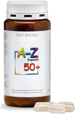 Produktbild von Sanct Bernhard A-Z-Kapseln 50plus - 150 Kapseln