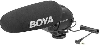 Zdjęcie produktu dla BOYA BY-BM3030, Mikrofon do aparatu cyfrowego, -38 dB, 40 - 20000 Hz, Superkardioid, Skraplacz, Przewodowa