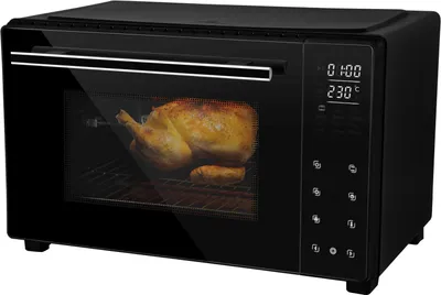 Obrázok produktu pre SENCOR SEO 3250BK Elektrická digitálna rúra, 35 litrov, výkon: 1 700 W, plynulá regulácia teploty od 30 do 230 °C, 150-minútový časovač, 9 prednastavených režimov