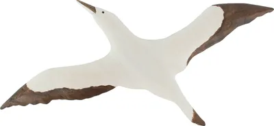 Produktbild von Wanddeko Holz Möwe Wandbild Maritim Deko Hänger See Vogel Tier Figur Skulptur