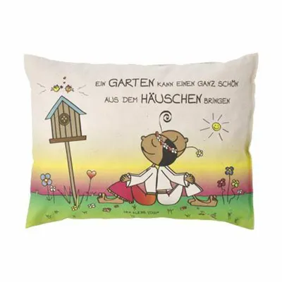 Produktbild von Goebel Bio-Zirbenkissen Der kleine Yogi - Ein Garten kann einen..., Zirben Kissen, 54103141