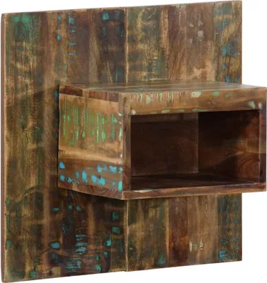 Produktbild von Nachttisch Mehrfarbig 50x27x50 cm Altholz Massiv