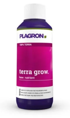 Produktbild von Plagron Terra Grow 100ml - Wachstumsdünger für Pflanzen | Flasche (100 ml)