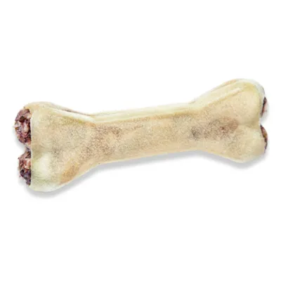 Produktbild von Set mit 7 Kauknochen für Hunde (12 cm) mit Rinderpenis – natürlicher Kausnack aus Rinderhaut, unterstützt saubere Zähne und gesundes Zahnfleisch