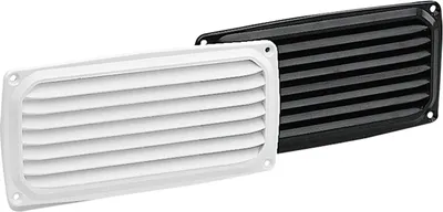 Obrázok produktu pre Plastový ventil 200 x 100 mm čierny