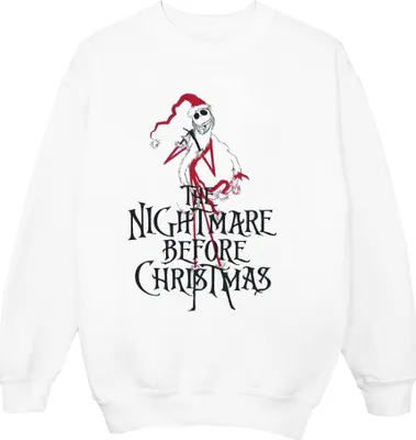 Produktbild von Disney - "The Nightmare Before Christmas" Sweatshirt für Herren BI42706 (M) (Weiß)
