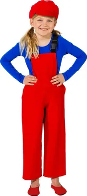 Produktbild von Kinder Latzhose rot 128