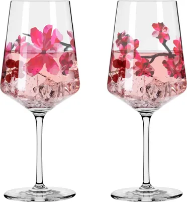 Zdjęcie produktu dla Letni Zestaw Kieliszków Do Aperitifu Sonnet #11, #12 By Ana Vasconcelos