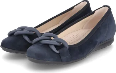 Produktbild von Gabor 42.625.36 Damen Ballerinas Blau Rauleder  Größe: 5