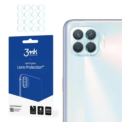 Produktbild von 3mk Hybridglas Lens Protection für Oppo Reno 4 F Kamera Objektiv Kameralinse 0,16mm 6H (4 Stück)